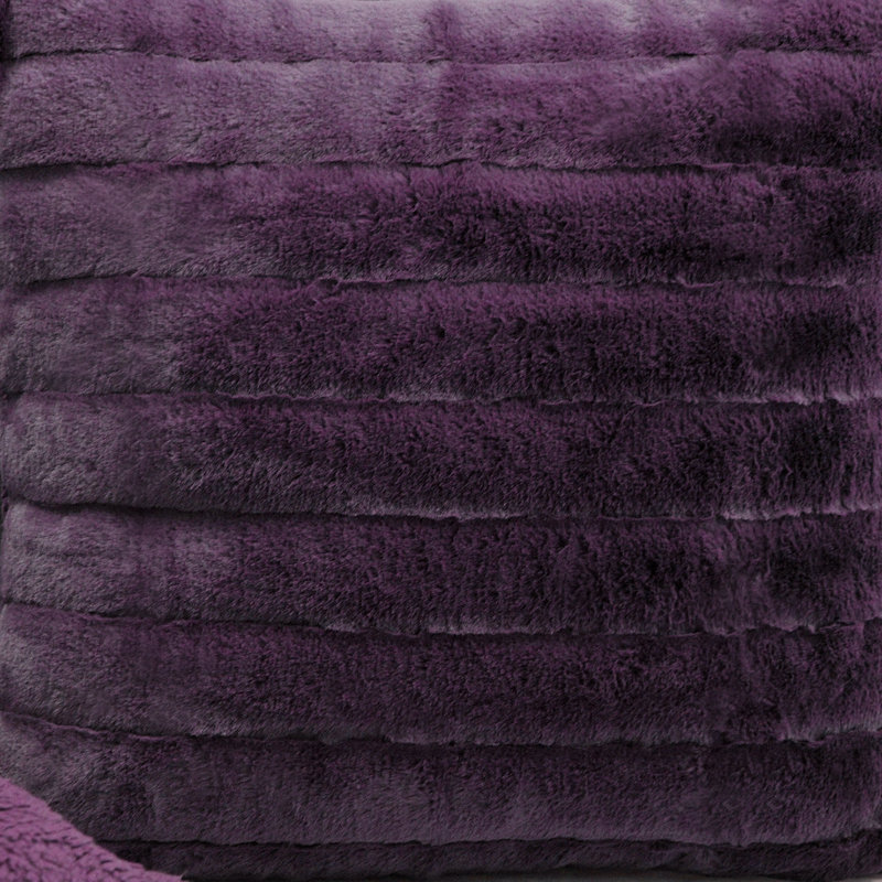 Housse de coussin Super Mink, Mûre