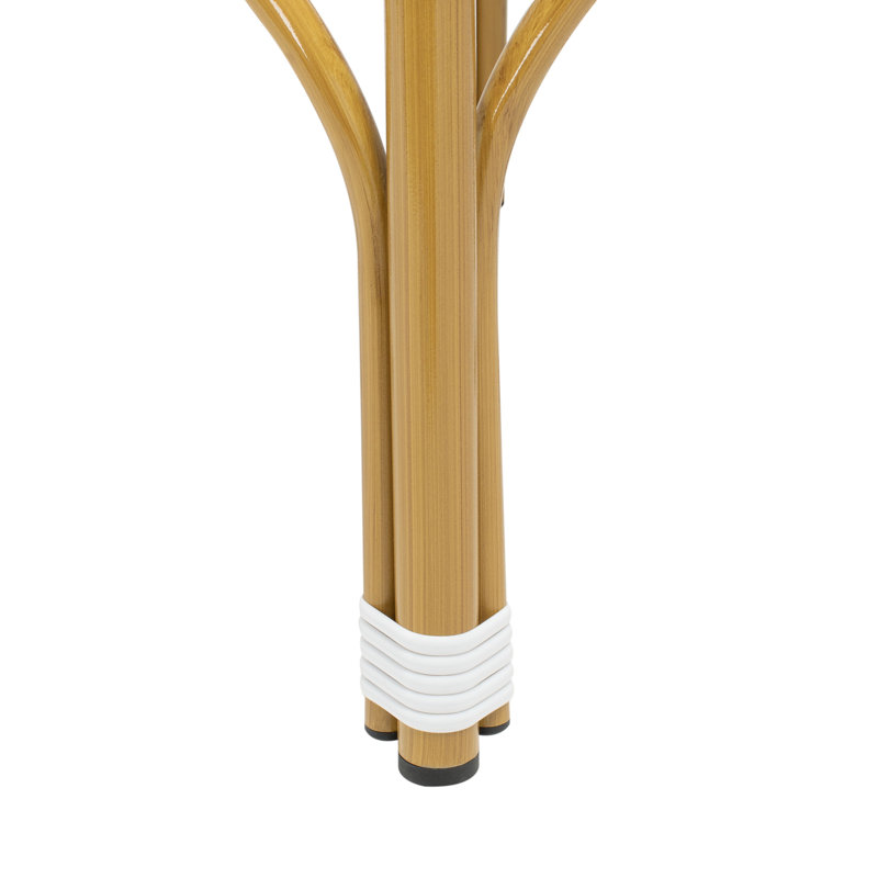 Tabouret de bar 30 po Goldmann, Blanc
