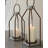 17'' H Metal Tabletop Lantern