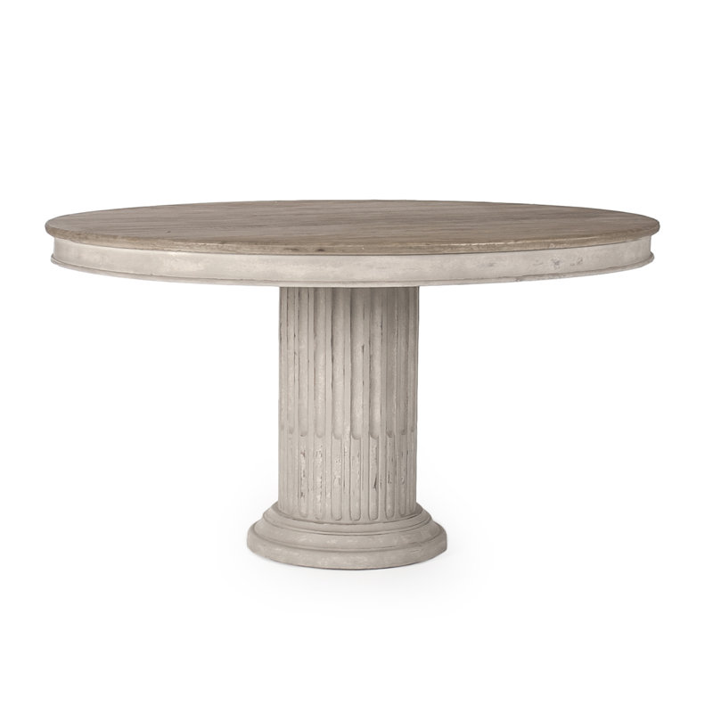 Runa Pine Round Dining Table