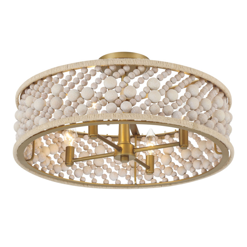4 lumières semi-encastrées 4 lumières