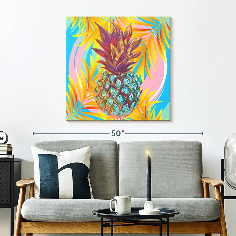Ananas de palmier tropical Yarlin, H 30 po x l 30 po