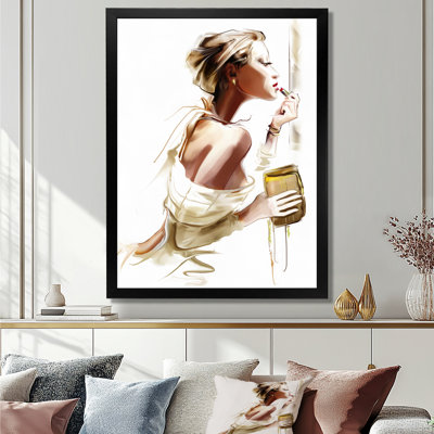 Fashion Fashion Portrait, impression numérique