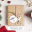 Décoration de Noël personnalisée en céramique à l'aquarelle et à l'aquarelle-116497944