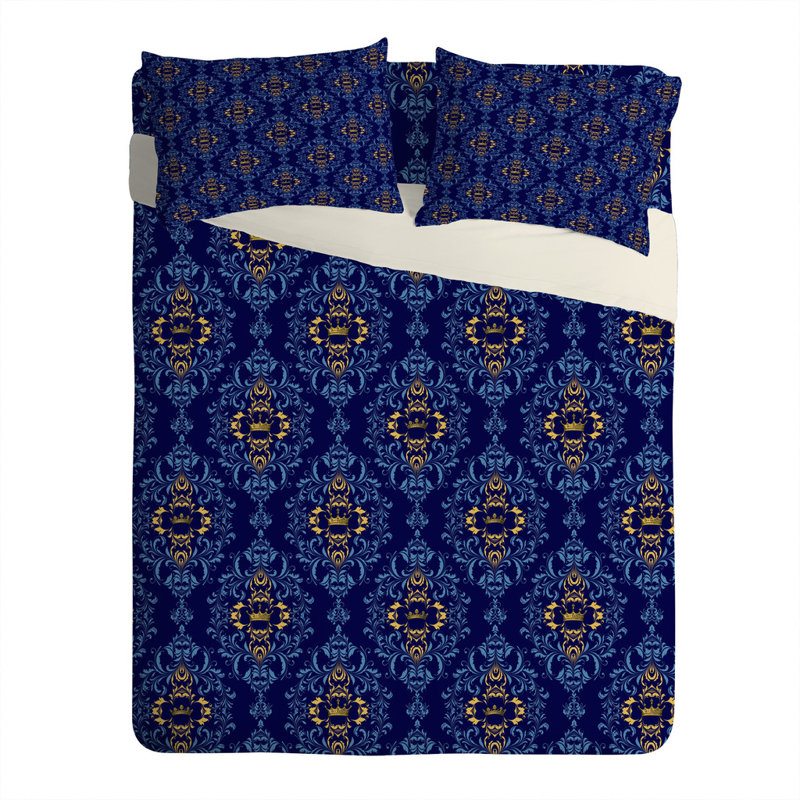 Taie d’oreiller à motif damassé Royal, Roi
