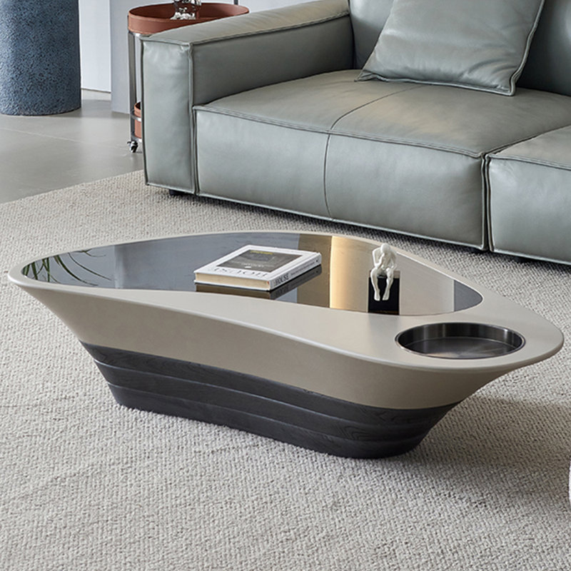 Irregular irregular end table
