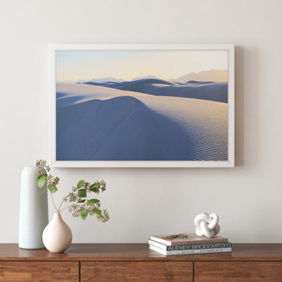 Blue Glow by Marmont Hill - Single Picture Frame Print