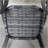 Outsunny Rattan Coffee Table With Storage Shelf, Wicker Side Table With Glass Top, Outdoor End Table For Garden, Porch, Backyard, Mix Gray