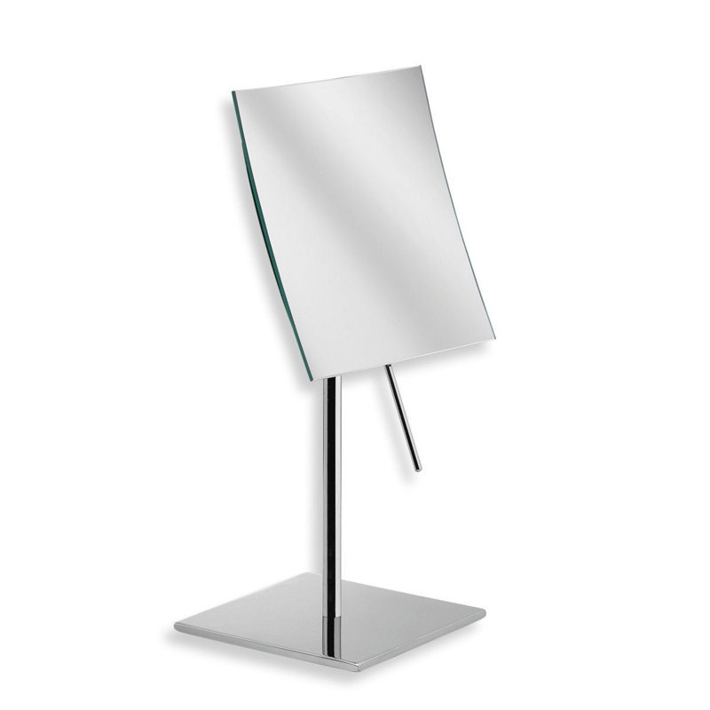 Miroir de maquillage / rasage grossissant moderne et contemporain Mevedo, H 11 po x l 5,9 po