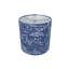 Abat-jour tambour en lin (Spider) en bleu-2117011299