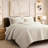 100% Cotton Sateen Quilt Set - Lightweight Breathable Coverlet With Pick-Stitch Design, Reversible & Pre-Washed For All-Season Comfort-126452894-126452897