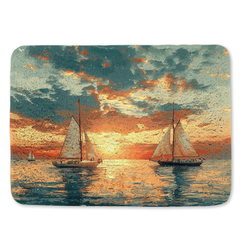 Tapis de bain Deraway, L 17 po x L 24 po
