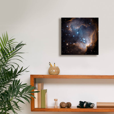 «Star Cluster NG 602» par Hubble Space Telescope, art mural de la NASA