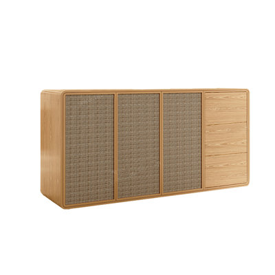 59.06" Brown Standard Solid Reception Desk