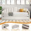 Lit de jour simple rembourré avec couchette-1691493985