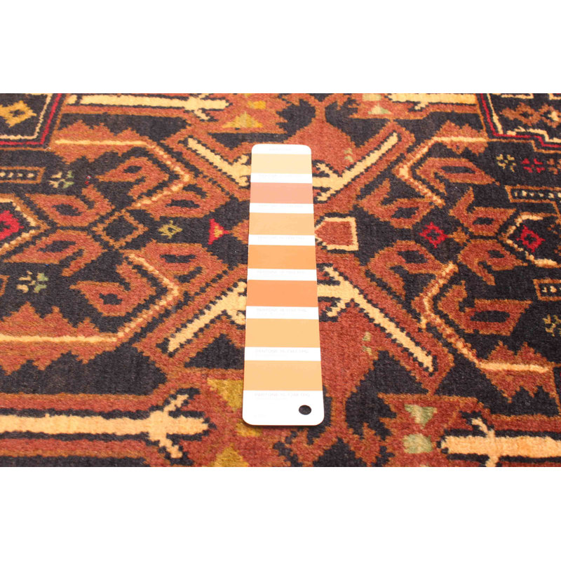 Teimani  Brown Rug 2'9" x 4'5"