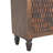 Solid Wood Vesta Textured Sideboard,3D texture, 2-Drawers