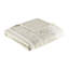 Housse de couette en coton double / grand, chenille, touche romantique, imprimé, réversible taupe, fermeture à boutons, décor lavable à la machine, chic