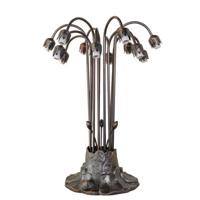 24" High Lily 12 Light Table Base