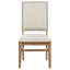 Chaise d'appoint de salle à manger rembourrée Carlos (ensemble de 2)