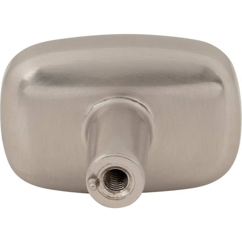Loxley Oval Knob, Satin Nickel