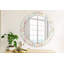 Huldar Glass Flat Wall Mirror