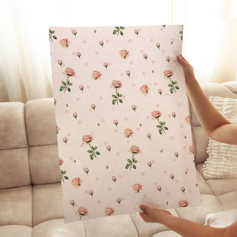 Floral Flower Pattern XIII Unframed Art Print, 16" H x 12" W