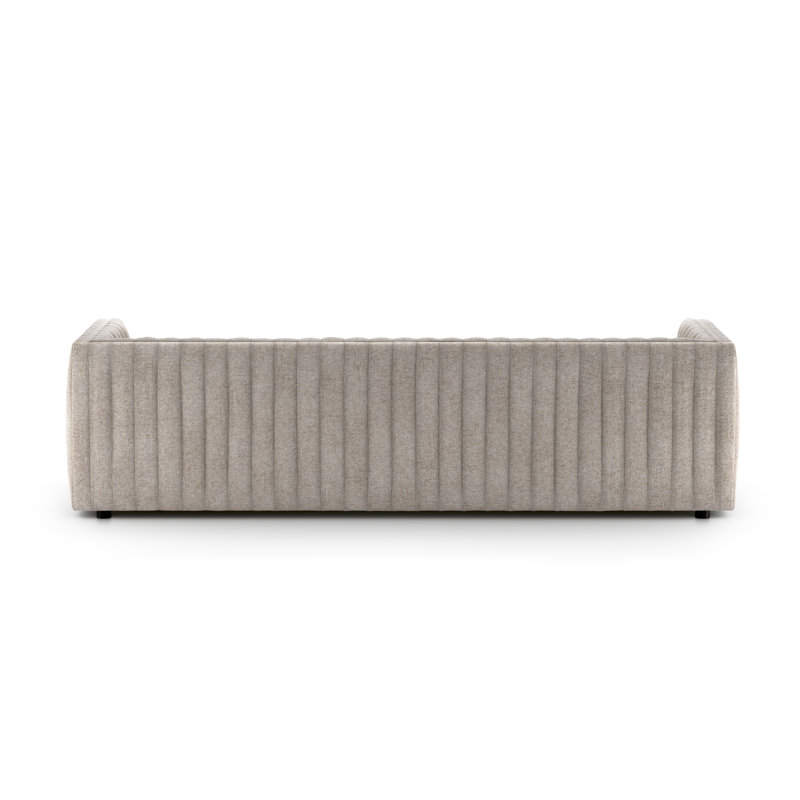 Augustine 97" Sofa, 26.5" H x 97" W x 35" D, Palermo Drift Genuine Leather