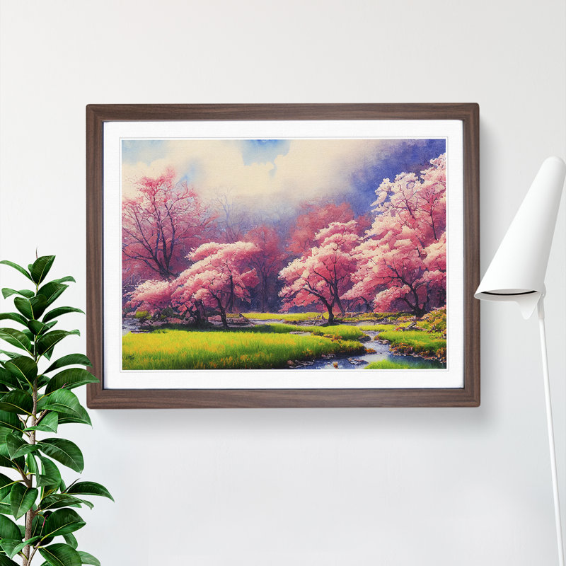 Spring Forest Watercolour Vol.3 - Single Picture Frame Print