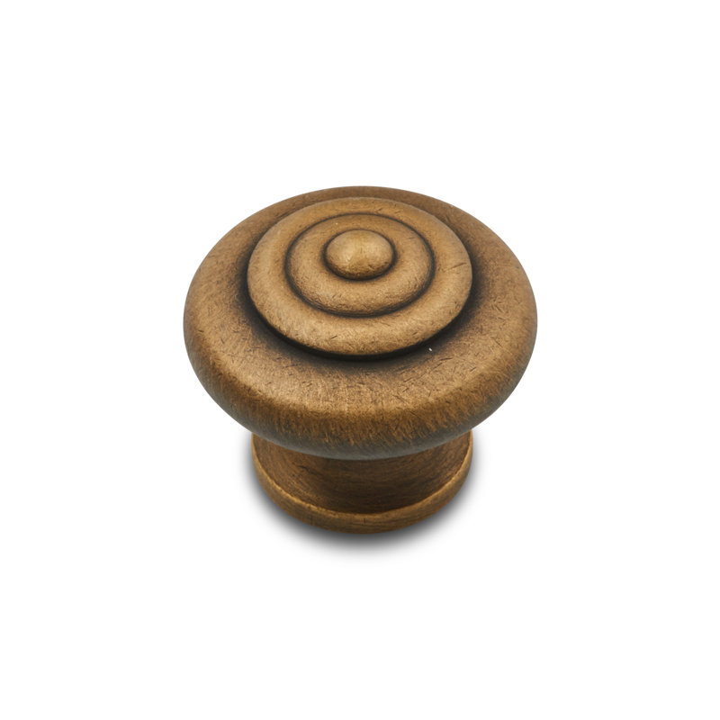 CK Series 1" Diameter Mushroom Knob, Antique English