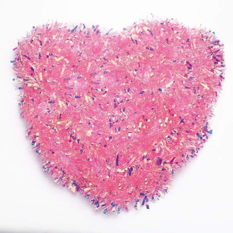 Anistasia Faux Garland, 4.13cm H x 4.01cm L x 4.09cm D, Pink