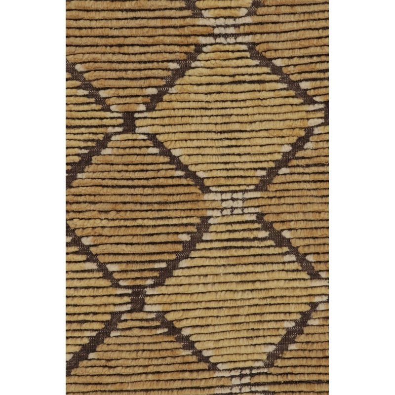 Scandinavian One-of-a-Kind 4'6X7'0 Hand Knotted Area Rug