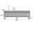 Pine Wood TV Stand with Printed Panel Design-1125218746