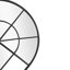 Arch Metal Window Panel Mirror