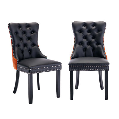 Esdert 20'' H Tufted Upholstered Side Chair