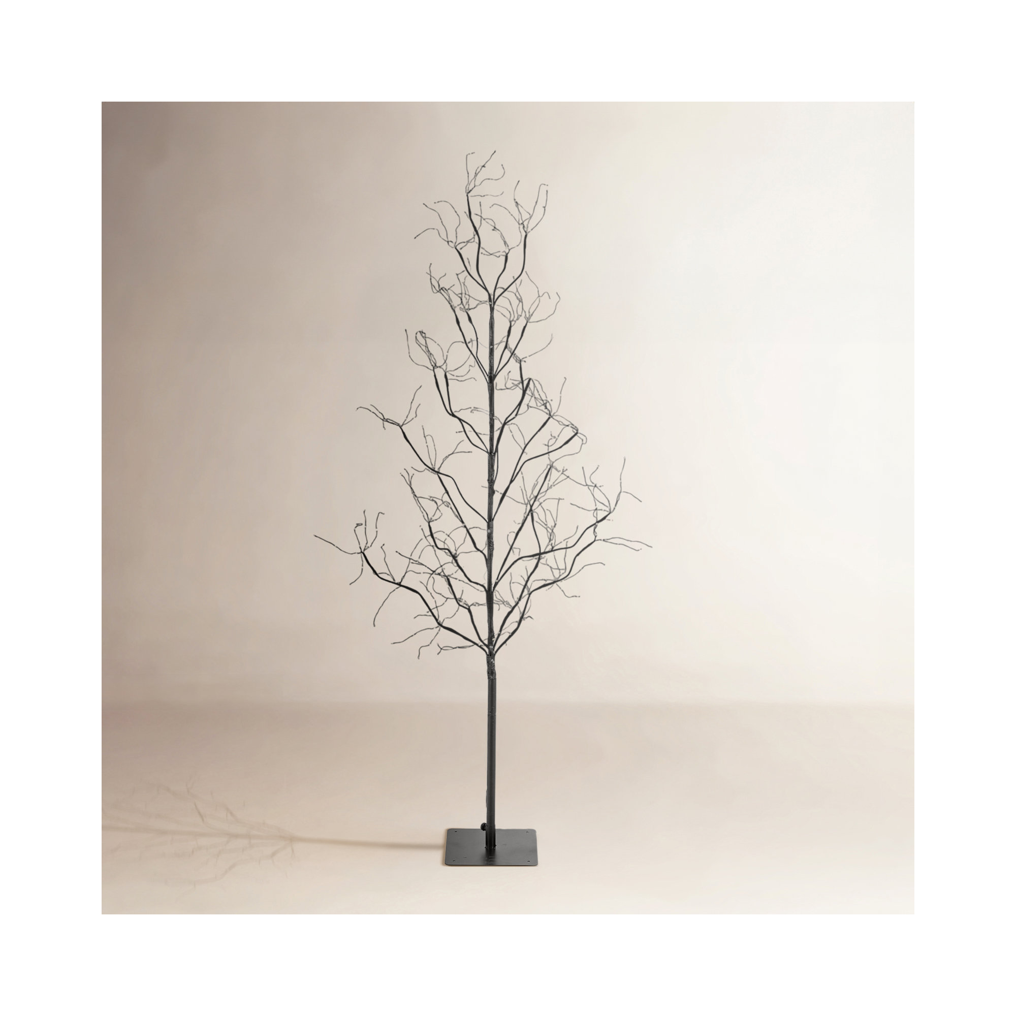 60' Lighted Artificial Pine Christmas Tree