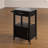 Sariol Granite Top Wood Kitchen Cart with Storage-547138410