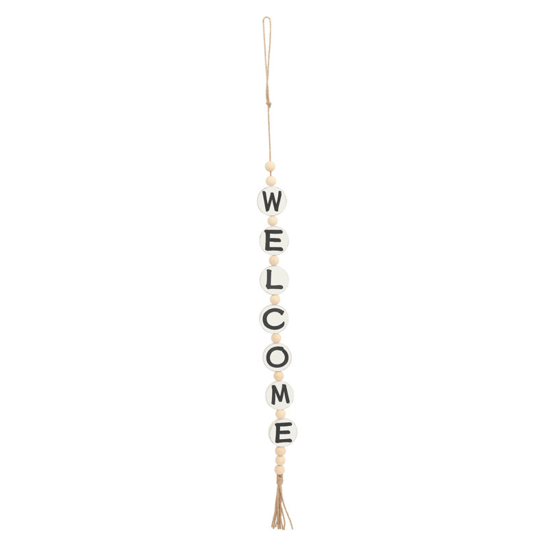 Blocs ronds suspendus Welcome