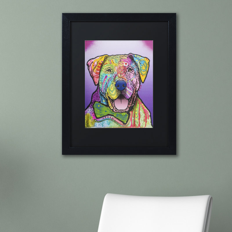 « charlie brown custom ii », impression, Noir, H 14 po x l 11 po x P 0,5 po, Cadre noir