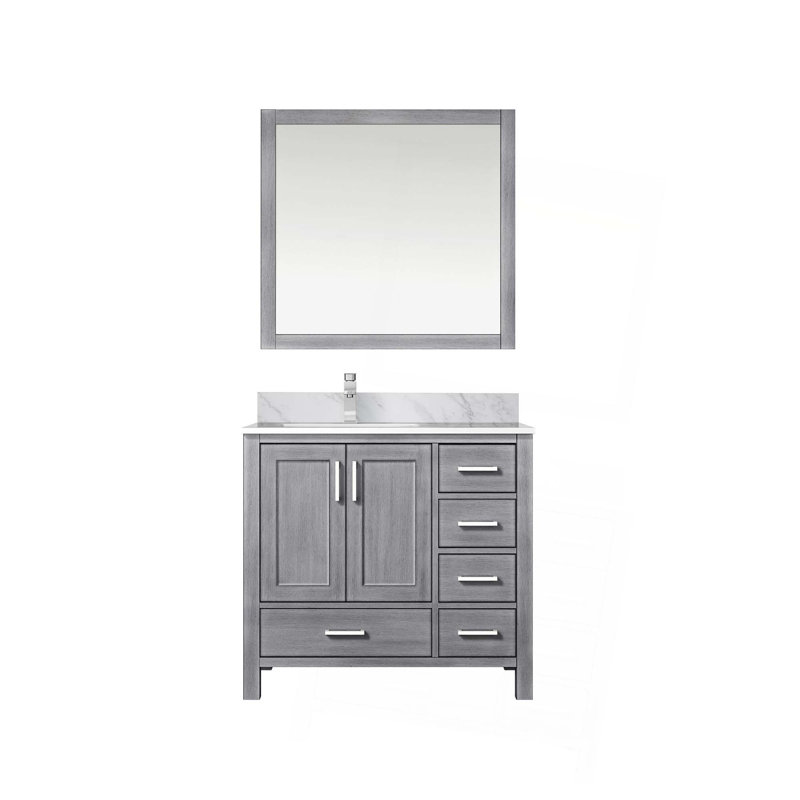 Ensemble de meuble-lavabo, robinet gauche et ensemble de robinets 34 po