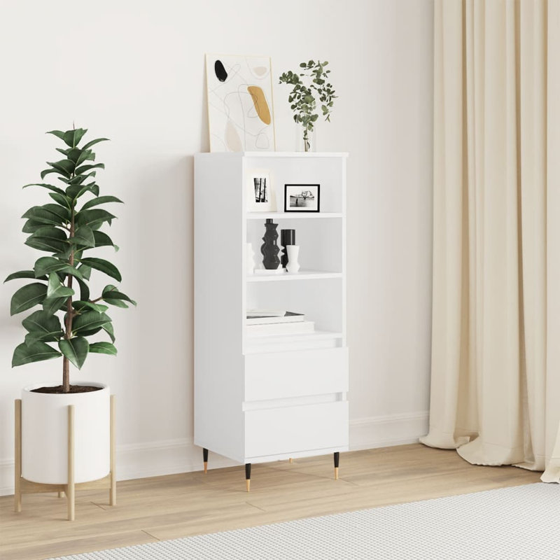 Milanie 40cm Sideboard, White