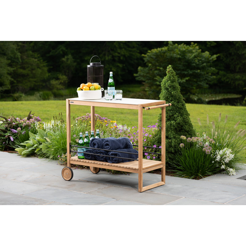Andes 33.66'' H x 42.71'' W Utility Cart with Wheels