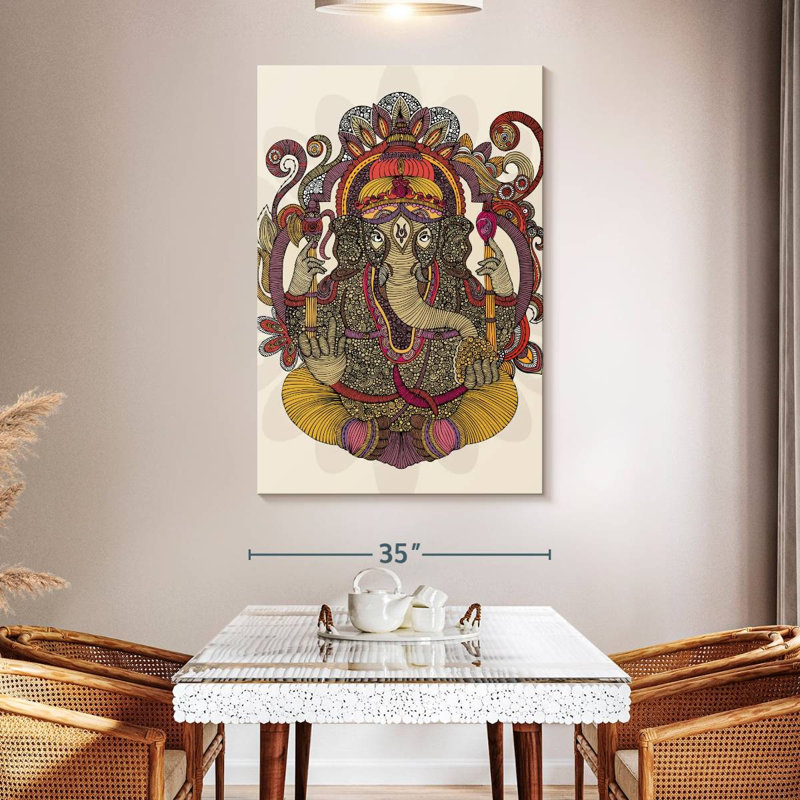 Couleurs Adella Ganesha, H 51 po x l 34 po