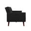 Canapé / futon convertible en simili cuir 78,5 po Gaige-528179225