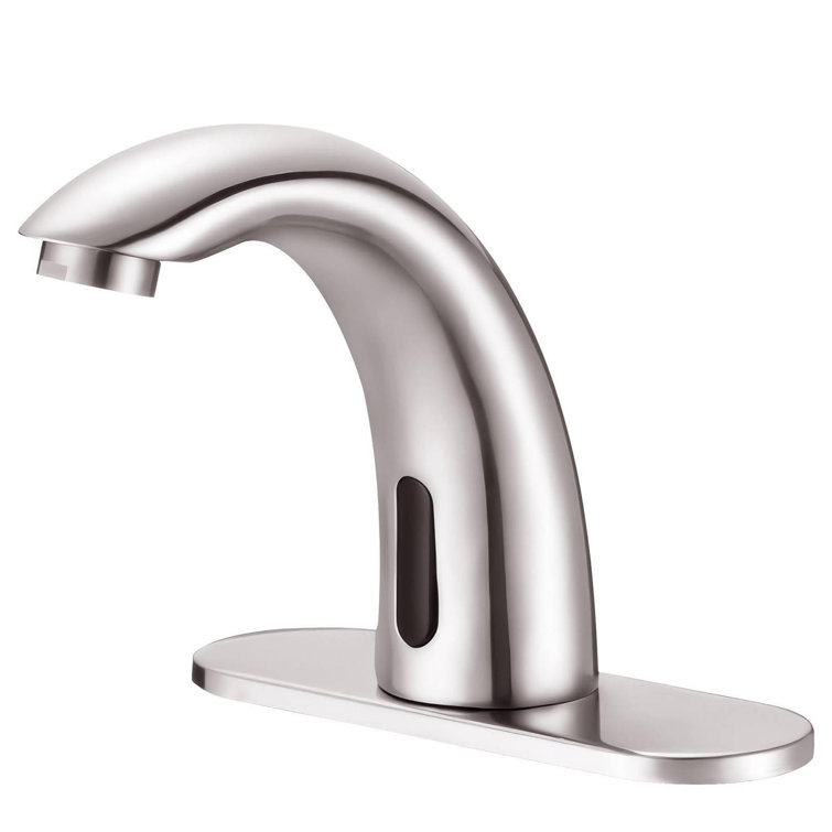 Touchless Sensor Single-Hole Bathroom Faucet