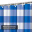 Clear Waterproof Shower Curtain,Shower Curtains for Bathroom with 12 Hooks-129433809