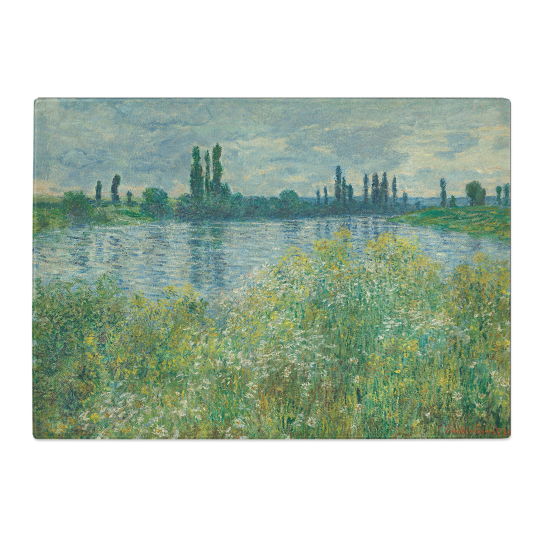 Banks of the Seine by Claude Monet Chopping Board