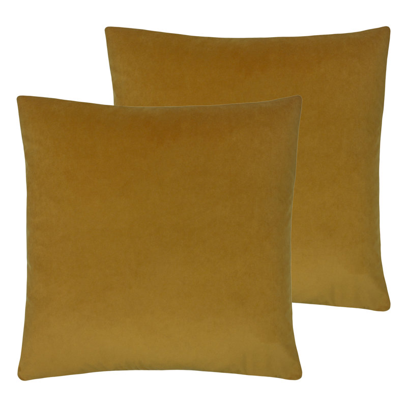 Strader Square Cushion, Saffron
