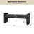 Arlesia 55''W Modern Piano Key Design Upholstered Bench with Solid Wood Legs-1363748117