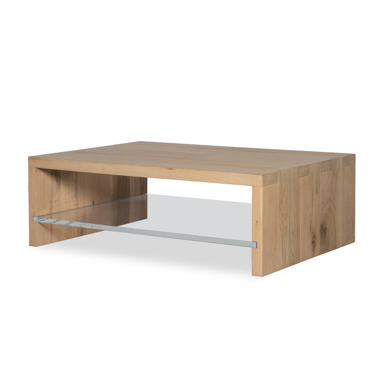 Grand Tour Solid Wood Coffee Table, Natural